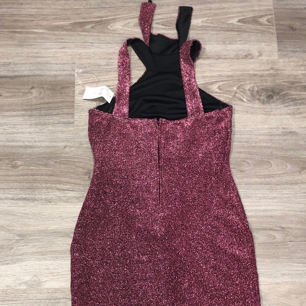 Sold NWT Fashion Nova Pink “Stole The Night” Dress - Picture 2 of 4